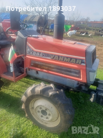 Японски трактор-Янмар, снимка 2 - Селскостопанска техника - 52631548