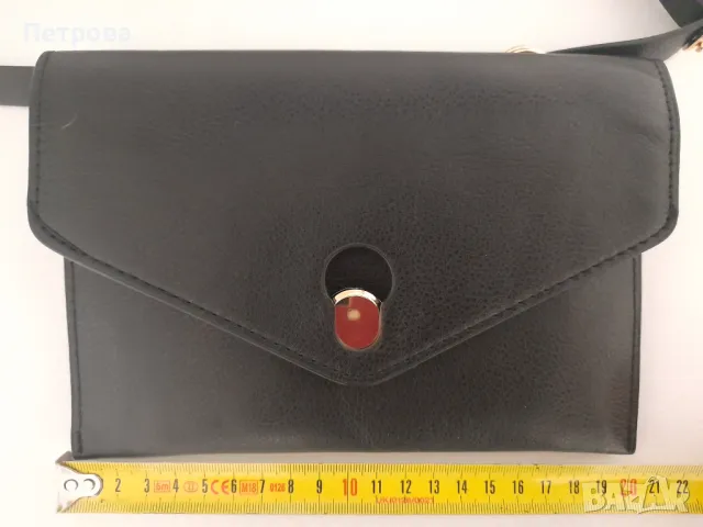 Мини черна чантичка ZARA за кръст, снимка 9 - Чанти - 47883692