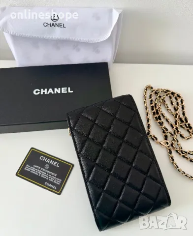 Дамска мини Чанта Chanel ЕСТЕСТВЕНА КОЖА , снимка 8 - Чанти - 50389389