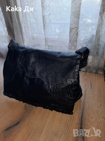 Естествена кожа, снимка 6 - Чанти - 52040665