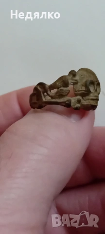 Оригинал "Bandenkampf",WW2,SS,немски пръстен, снимка 2 - Антикварни и старинни предмети - 53091152