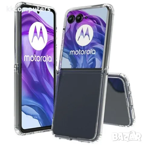 Motorola Razr 60 Ultra / Razr Ultra 2025 TPU + Акрил Прозрачен Калъф и Протектор