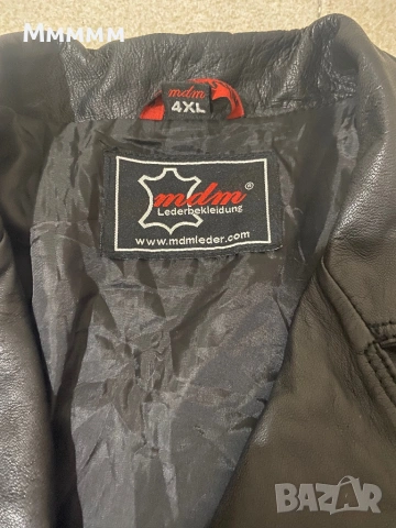 Кожено яке естествена кожа 3XL, снимка 4 - Якета - 53208010