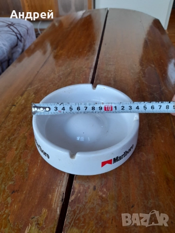 Стар пепелник Marlboro #18, снимка 5 - Други ценни предмети - 52029079