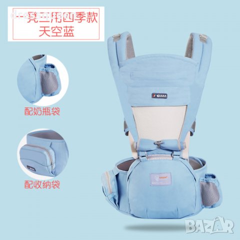 6088 Ергономично кенгуро за деца подходящо за напред или назад със столче, снимка 3 - Кенгура и ранички - 28481831