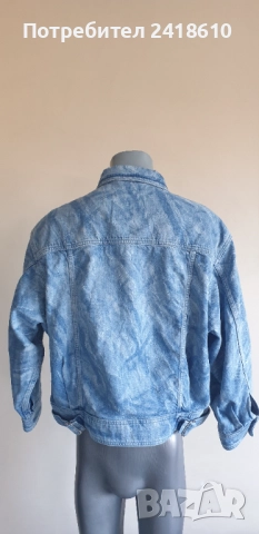 Hugo Boss  C_Bomber Trucker Oversize Womens Jacket Size XL  НОВО! ОРИГИНАЛ! Дамско Дънково Яке!, снимка 11 - Якета - 52225639