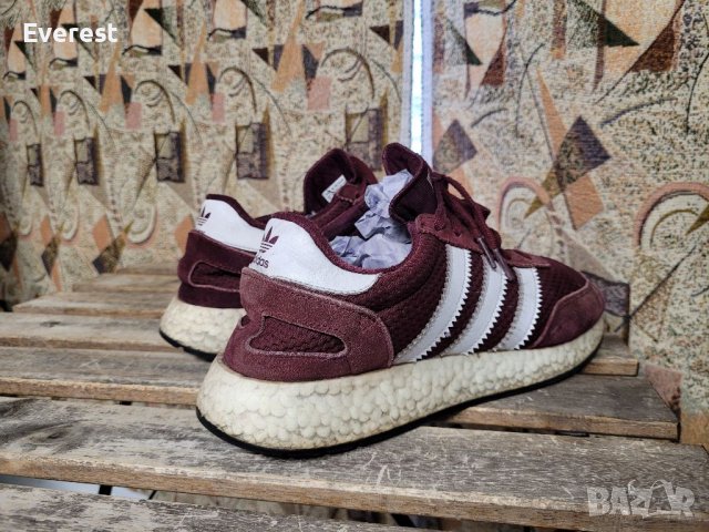 Adidas INIKI Runner boost bordo sneakers- 45 1/3, снимка 8 - Маратонки - 36861960