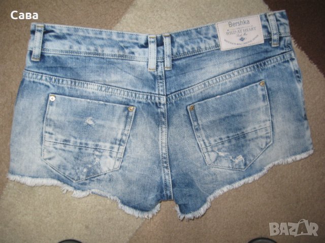 Къси дънки STRADIVARIUS, BSK   дамски,Л, снимка 7 - Дънки - 37276608