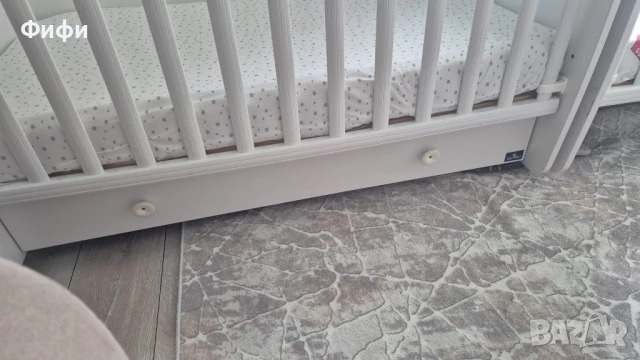 LORELLI Classic Легло-люлка 60/120 см. DREAM БЯЛО, снимка 2 - Детски люлки - 50729639