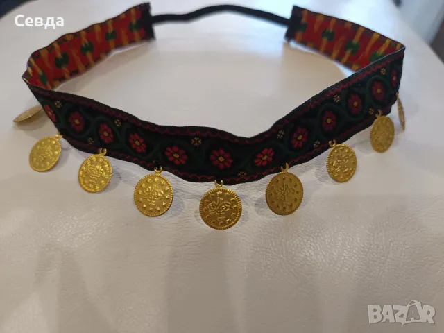 Лента за глава с пендари , снимка 2 - Аксесоари за коса - 49244589