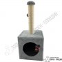 PetInterest Cube Cat Tree Grey 31/31/67см - Драскало за Коте с Къщичка, снимка 3