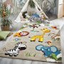 Детски килим "Джунгла" 120×170 см, снимка 1 - Килими - 32744573
