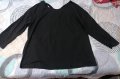 Черна блуза , снимка 1 - Блузи с дълъг ръкав и пуловери - 43584608