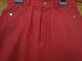 Спортно-елегантна червена пола, снимка 5