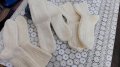 Ръчно изработени чорапи и терлици от вълна и памук, снимка 8