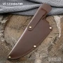 Ръчно кован нож 168х 270, кожена кания, снимка 5
