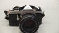 Фотоапарат Pentax ME с обектив SMC PENTAX-M 1:1.4 50mm, снимка 1 - Фотоапарати - 34691422