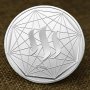 Steem Coin / Стийм монета ( STEEM ) - Silver , снимка 1