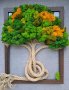 Арт пано "Дървото на живота" със скандинавски мъх, снимка 1
