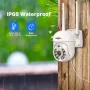 Hiseeu 5MP безжична PTZ система охранителни камери с 12" монитор, снимка 3
