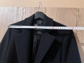 Черно дамско палто с вълна, снимка 3