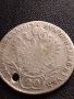 Сребърна монета 20 кройцера 1817г. Франц първи Виена Австрийска империя 61331, снимка 7
