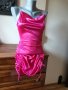 Секси цикламена рокля , снимка 1 - Рокли - 43623466