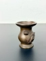 Китайска бронзова ваза / вазичка от XX век. №7792, снимка 3