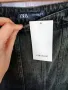 Zara нова с етикет пола сив деним, снимка 5