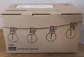 Rovnoes Външни струнни светлини 7,6 метра, 12+1 G40 LED крушки, IP 64, снимка 6