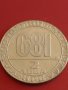 Юбилейна монета 2 лева 1981г. Рядка 1300г. България НРБ 31223, снимка 2