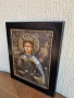 Красива антикварна сребърна икона със сертификат и маркировка , снимка 5
