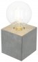 Дизайнерска лампа StarQ, Бетонна сива основа, LED крушка G125, снимка 3