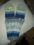 Ръчно плетени детски чорапи, снимка 1 - Чорапи - 38656609