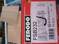FERODO FSB232 ЧЕЛЮСТИ ЗАДНИ CITROËN Saxo, AX, BX / PEUGEOT 106, Partner / 1986-2015 / 4241.E7    , снимка 3