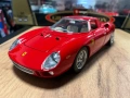 BBURAGO колекционерски модел FERRARI 250 LEMANS 1965г. 1:18 мащаб 59 лв. / 30.17 €, снимка 1