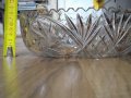 Старинна кристална фруктиера 24/8, / Antique crystal fruit bowl, снимка 5