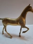 Винтидж месингова статуетка на кон , снимка 8