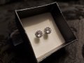 Сребърни обеци пр.925, снимка 14
