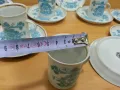 стар български фин порцелан чашки за кафе , снимка 6