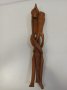 Старинна дървена стойка, триножник, снимка 4