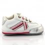 Бебешки обувки GEOX, бели с розово, снимка 5