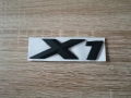 черна емблема за BMW X1, снимка 1