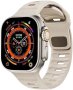 Нова Силиконова каишка за Смарт часовник Apple Watch Ultra 49mm Водоустойчив Стилен, снимка 1 - Смарт гривни - 43393027