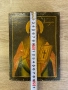 Старинна православна икона „Св. Василий Велики“, XIX век, снимка 4