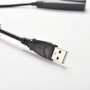 USB външна звукова карта 7.1 с кабел 3,5 мм жак микрофон слушалка стерео слушалки аудио адаптер за к, снимка 9