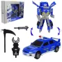 трансформер Bumblebee в полицейска кола в бял или син цвят 625263, снимка 3