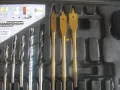 MANESMANN BOHLER НОВ НЕМСКИ НЕПЪЛЕН КОМПЛЕКТ 73 БРОЯ ИНСТРУМЕНТИ БОРКОРОНИ СВРЕДЛА БИТОВЕ БОРФРЕЗЕРИ, снимка 13