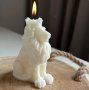 Силиконов молд за свещи Лъв с корона форма за свещ сапун епоксидна смола фондан Български лъв, снимка 3