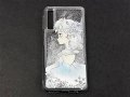 калъф за Samsung Galaxy A7(2018) с блестящи частици брокат течност принцеса Елза, снимка 2